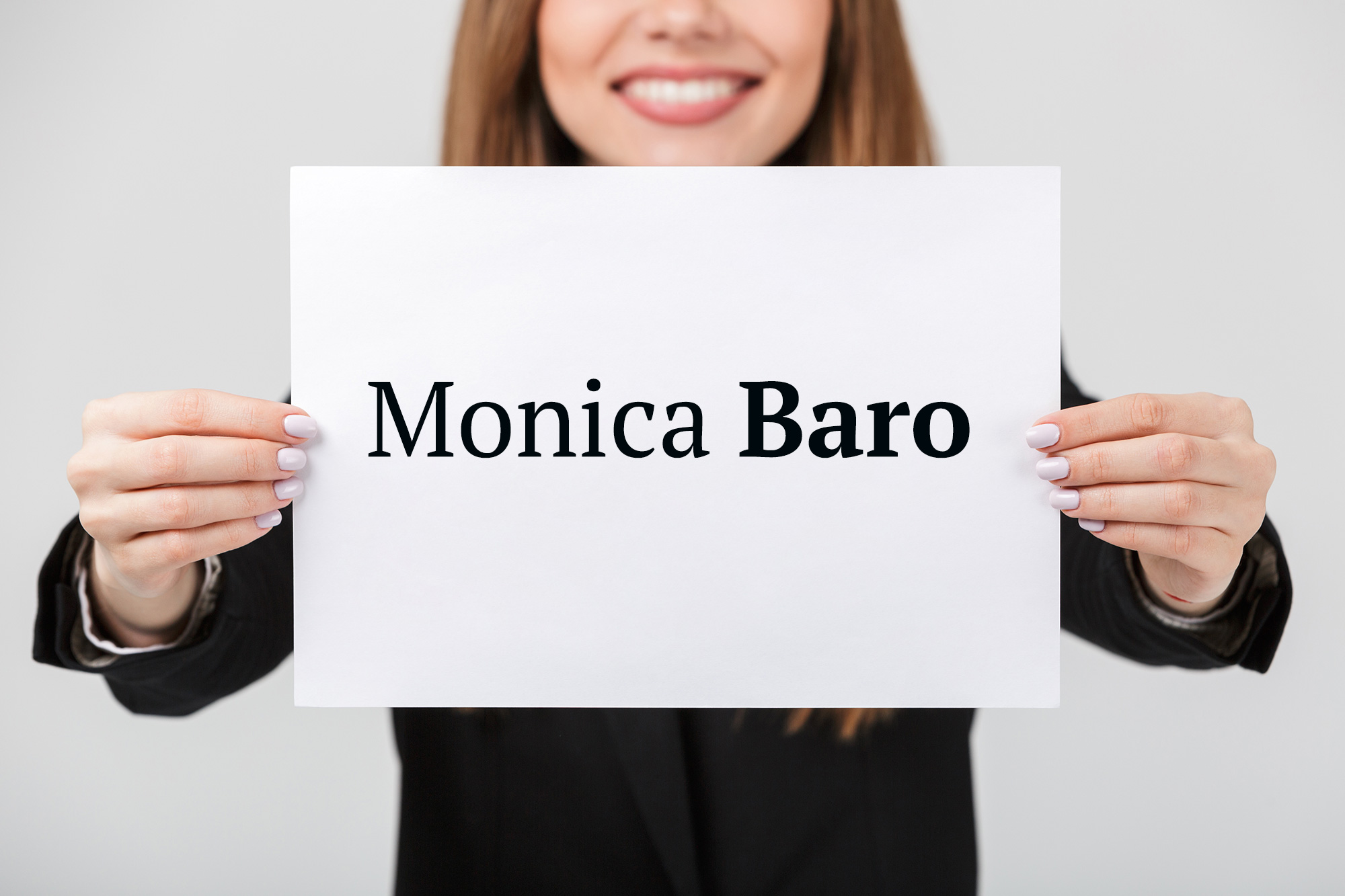 Welcoming Monica Baro